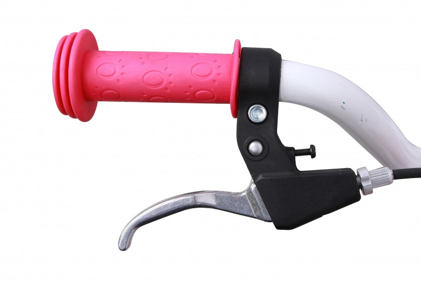 Amigo Lovely 14 inch 23 cm meisjes terugtraprem grijs