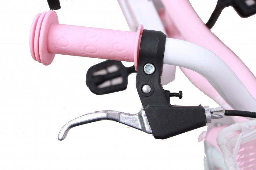 Amigo Lovely 14 inch 23 cm meisjes terugtraprem roze