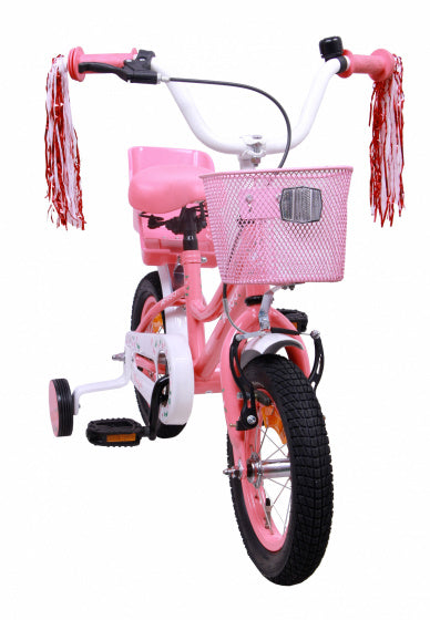 Amigo 12 Inch 21 cm Meisjes Terugtraprem Roze