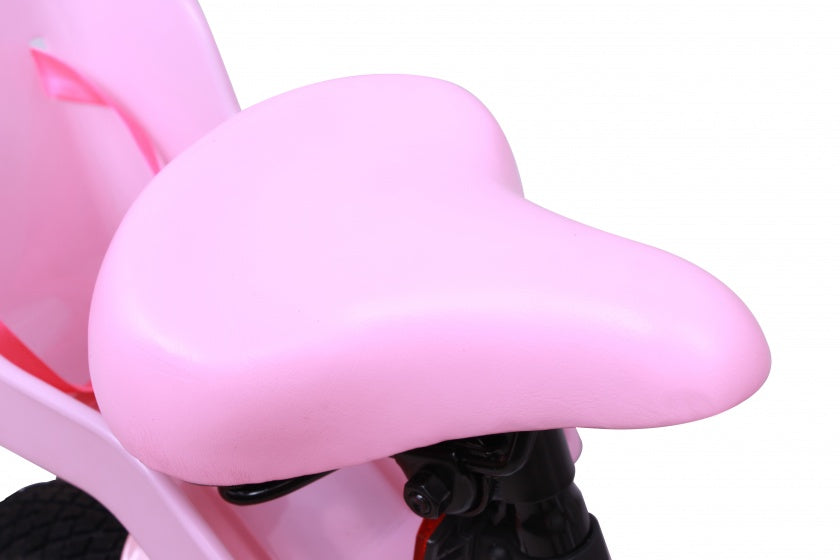 Amigo 12 Inch 21 cm Meisjes Terugtraprem Wit