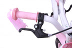 Amigo 12 Inch 21 cm Meisjes Terugtraprem Wit