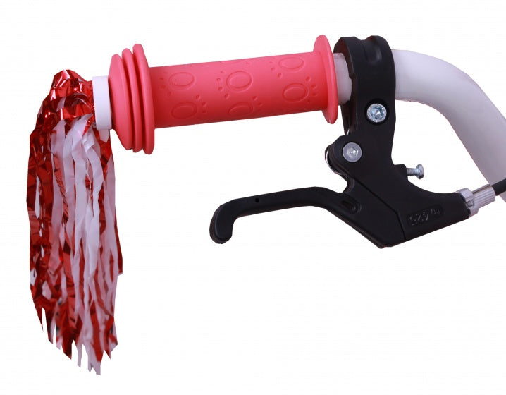 magic 14 inch 22 cm meisjes terugtraprem roze
