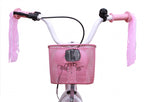Amigo 14 Inch 22 cm Meisjes Terugtraprem Wit