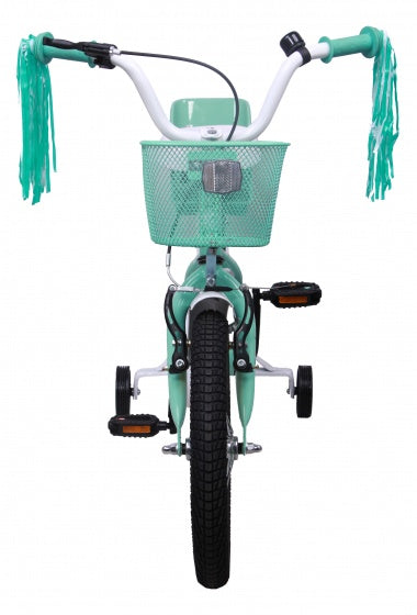 Amigo 16 Inch 25 cm Meisjes Terugtraprem Turquoise