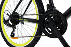 Amigo Next Level 26 Inch 47 cm Unisex 21V V-Brakes Zwart/Geel