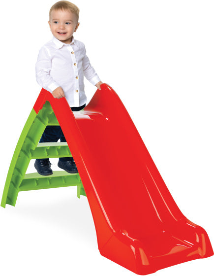 Amigo Funny glijbaan 123 x 60 x 73 cm rood/groen