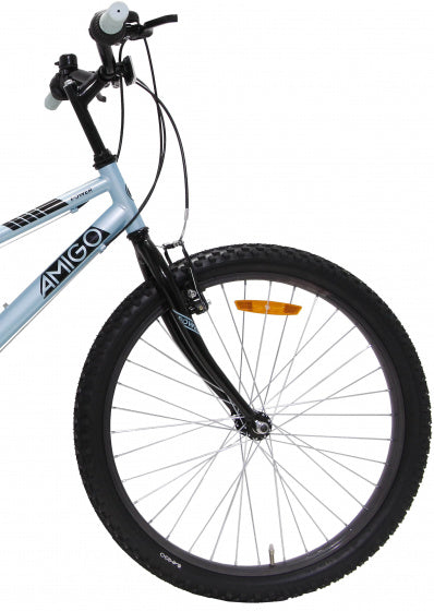 power 24 inch 38 cm meisjes 18v v-brakes ijsblauw