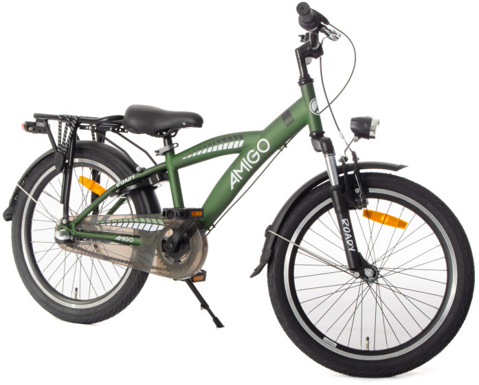 Amigo Roady 20 Inch 27,5 cm Jongens 3V Terugtraprem Groen