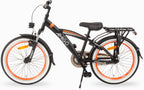 Amigo Roady 20 Inch 27,5 cm Jongens Terugtraprem Zwart/Oranje
