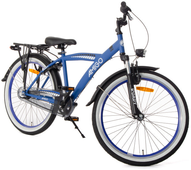 Amigo Roady 24 Inch 38,5 cm Jongens 3V Terugtraprem Blauw