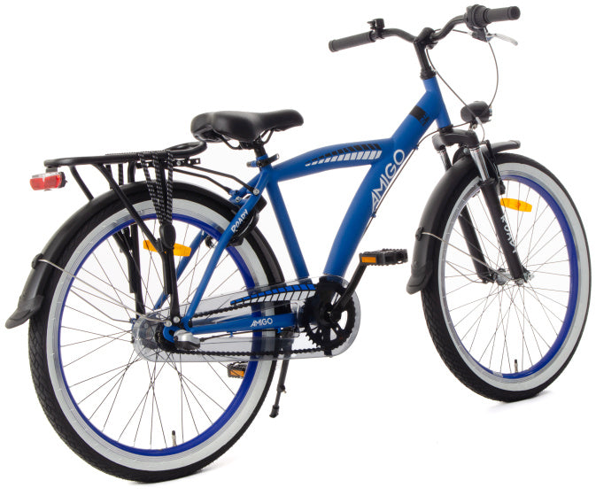 Amigo Roady 24 Inch 38,5 cm Jongens 3V Terugtraprem Blauw