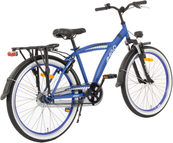 Amigo Roady 24 Inch 38,5 cm Jongens Terugtraprem Blauw
