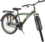 Amigo Roady 24 Inch 38,5 cm Jongens Terugtraprem Groen