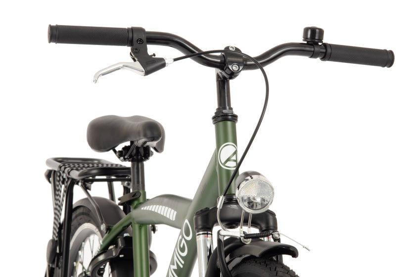 Amigo Roady 24 Inch 38,5 cm Jongens Terugtraprem Groen