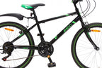 rock 24 inch 38 cm junior 18v v-brakes zwart