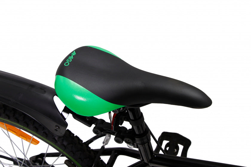 rock 24 inch 38 cm junior 18v v-brakes zwart