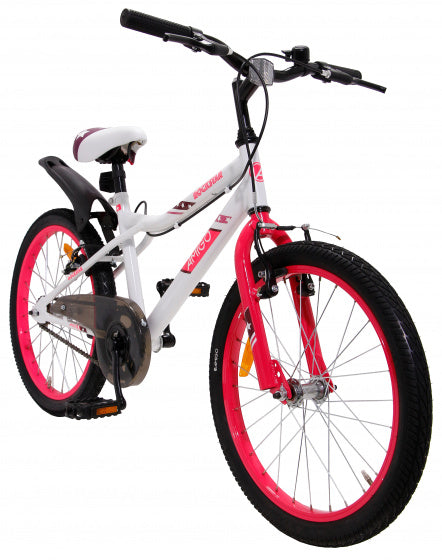 Amigo Rockstar 20 inch 32 cm meisjes v-brakes wit