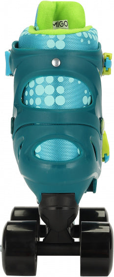 rolschaatsen Gogo junior polypropyleen blauw/geel mt 30/33