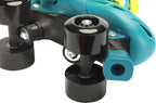 rolschaatsen Gogo junior polypropyleen blauw/geel mt 30/33