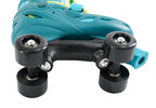Amigo Rolschaatsen Gogo junior polypropyleen blauw/geel mt 34/37