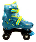 Amigo Rolschaatsen Gogo junior polypropyleen blauw/geel mt 34/37