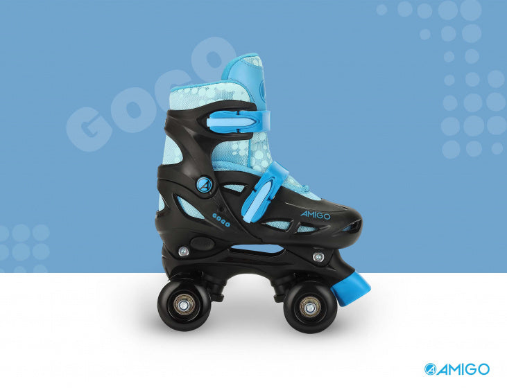 rolschaatsen Gogo junior polypropyleen lichtblauw mt 34/37