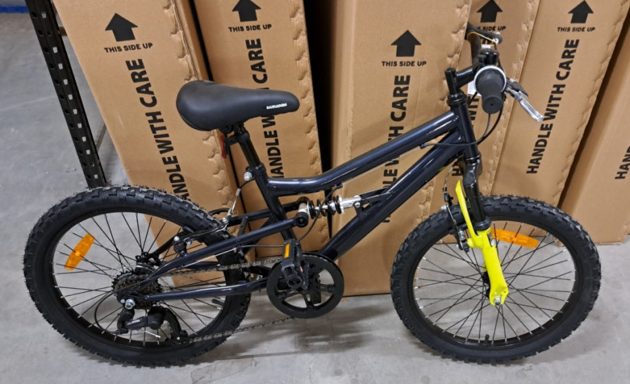 Shockwave 20 inch zwart/geel