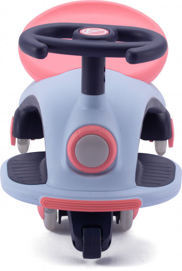 Shuttle Trike loopauto junior roze/lichtblauw