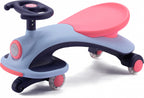 Shuttle Trike loopauto junior roze/lichtblauw