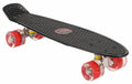 Amigo Flip-Ít skateboard met ledverlichting 55,5 cm zwart/rood