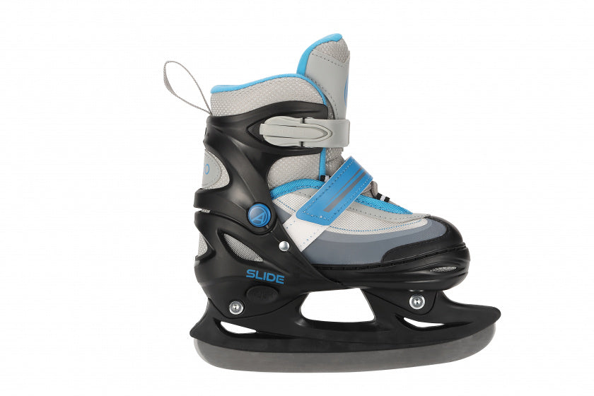 skates 2-in-1 Slide jongens polypropyleen zwart blauw mt 34 37