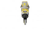 skates 2-in-1 Slide junior polypropyleen zwart geel mt 30 33