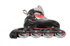 skates 2-in-1 Slide junior polypropyleen zwart rood mt 34 37