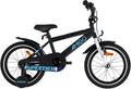 Amigo Speeder 16 Inch 27 cm Jongens Terugtraprem Zwart/Blauw