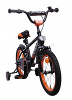 Amigo Sports 16 inch 25,4 cm jongens terugtraprem zwart