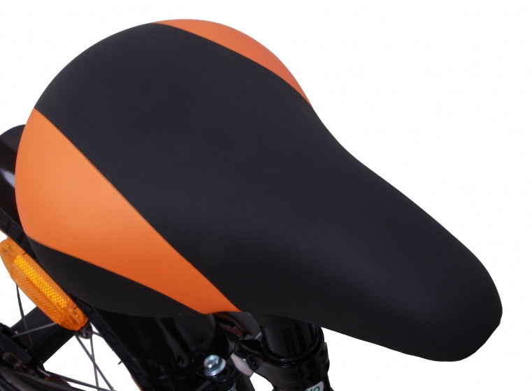 Amigo Sports 16 inch 25,4 cm jongens terugtraprem zwart