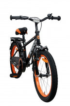 sports 18 inch 26 cm jongens terugtraprem zwart