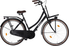Amigo Sturdy 28 Inch 53 cm Dames Terugtraprem Matzwart