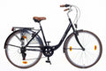 Amigo Style 28 Inch 50 cm Dames 6V V-Brakes Zwart