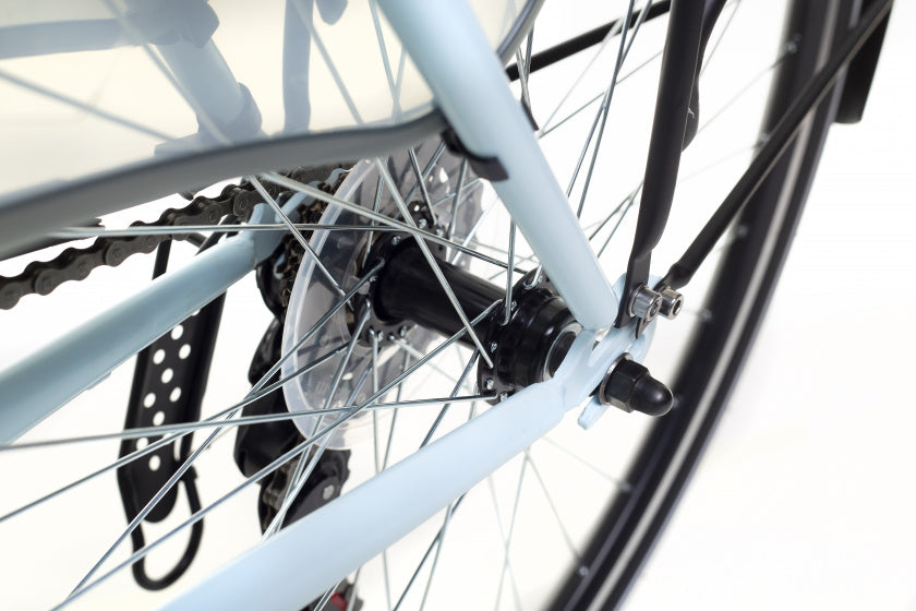 Style 28 Inch 56 cm Dames 6V V-Brakes Lichtblauw