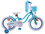Amigo Superstar 16 Inch 22 cm Meisjes Terugtraprem Lichtblauw
