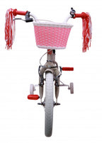 Amigo Superstar 16 inch 22 cm meisjes terugtraprem crème