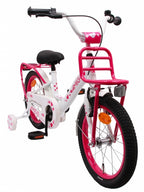 Amigo Sweetheart 16 inch 22 cm meisjes terugtraprem wit