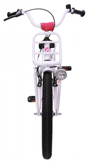 sweetheart 20 inch 29 cm meisjes terugtraprem wit
