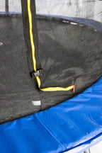 trampoline Basic met veiligheidsnet en ladder 244 cm blauw