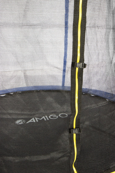trampoline Basic met veiligheidsnet en ladder 305 cm blauw
