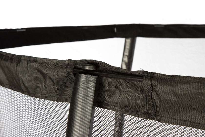 trampoline Deluxe met veiligheidsnet 305 cm blauw