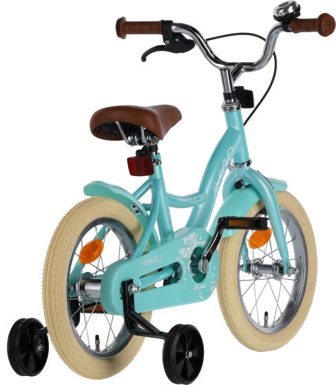 Amigo Triangle 14 Inch 23 cm Junior Terugtraprem Turquoise