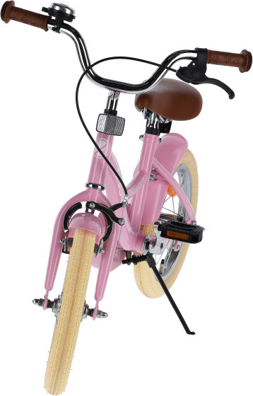 Amigo Triangle 14 Inch 23 cm Meisjes Terugtraprem Roze