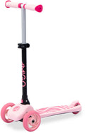 Amigo Twister opvouwbare 3-wiel kinderstep met voetrem roze